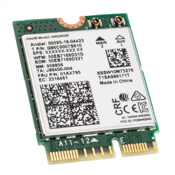 Intel Dual-Band Wireless-AC 9462, WLAN + Bluetooth 5.1 adapter - M.2/A-E-key, CNVi