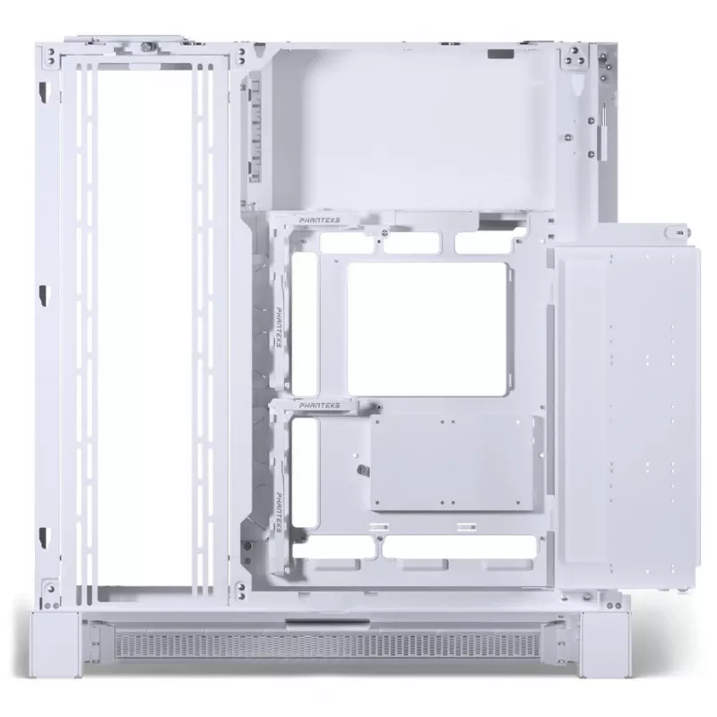 PHANTEKS NV-Series NV9 MK2 PC korpusas, EATX, DRGB, grūdintas stiklas - Baltas + M25 Gen2 PWM D-RGB ventiliatorius 3 vnt. rinkinys - Reverse Blade, 140mm, Baltas + DRGB rinkinys