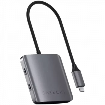 Satechi USB-C 3.2 stotelė su Power Delivery, 4 prievadai