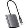 Satechi USB-C 3.2 stotelė su Power Delivery, 4 prievadai