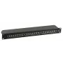 Patch Panel EFB Elektronik 37666SW.1M 24 prievadų Cat6a 1U