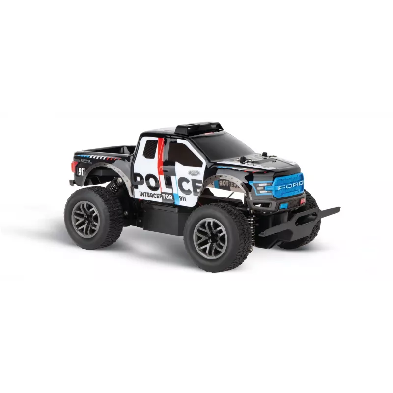 Valdomas automobilis CARRERA Ford F-150 Raptor Policija 2,4 GHz RC modelis