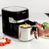 Oro gruzdintuvė Taurus Air Fry 7S 1600 W 6,5 L, nerūdijantis plienas, 8 programos, 80–200 °C, jutiklinis valdymas