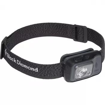 Priekinė galvos lemputė Black Diamond Cosmo 350-R, 350 lm, IP67, įkraunama per USB, 1500 mAh, raudona