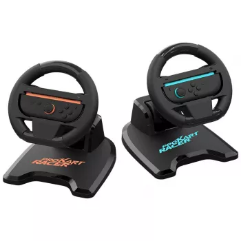 Vairavimo ratas SUBSONIC SA5727-2 Pro Kart Racer Duo, skirtas Nintendo Switch su dviejų valdiklių palaikymu