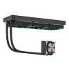 Gamemax HAILSTORM 360 LCD | 360 mm skysčio aušintuvas procesoriui | Juoda