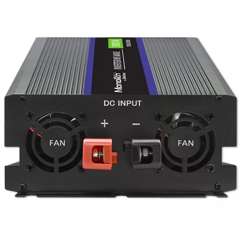 QOLTEC Monolith 3000 MS Wave keitiklis, 12V→230V, 1500/3000W, su USB