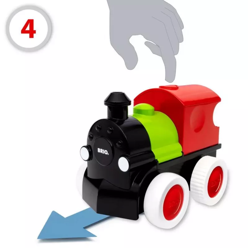 BRIO traukinys Steam & Go