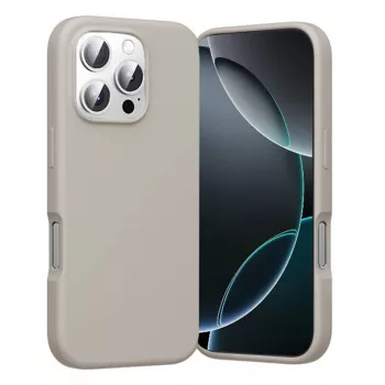 Apsauginis dėklas Vention KUHM0-30 su MagSafe palaikymu, iPhone 16 Pro, pilka