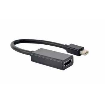 Gembird A-MDPM-HDMIF-02 vaizdo kabelio adapteris Mini DisplayPort į HDMI A tipas (moteriška) juodas