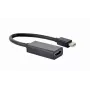 Gembird A-MDPM-HDMIF-02 vaizdo kabelio adapteris Mini DisplayPort į HDMI A tipas (moteriška) juodas