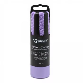 Sbox CS-5005U Ekrano valiklis 150 ml violetinis