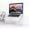 MEDIA-TECH Laptop Stovas – Nešiojamojo kompiuterio stovas MT2661W (baltas)