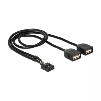 Vidinis ir išorinis USB adapteris - USB (W) - prie