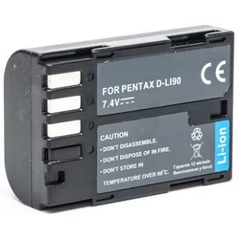 Įkraunama ličio jonų kamera baterija papildoma skaitmeninė D-Li90 1860mAh