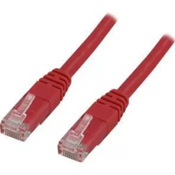 Tinklo kabelis Deltaco UTP Cat6 RJ-45 RJ-45 3 m Raudonas
