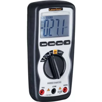 LASERLINER rankinis skaitmeninis multimetras MultiMeter-Compact Auto CAT IV 600 V, ekrano skaičius: 4000 (083.034A)