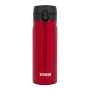 Termosas NOVEEN TB825 400 ml – nerūdijančio plieno izoliuotas gėrimų indas, raudonas