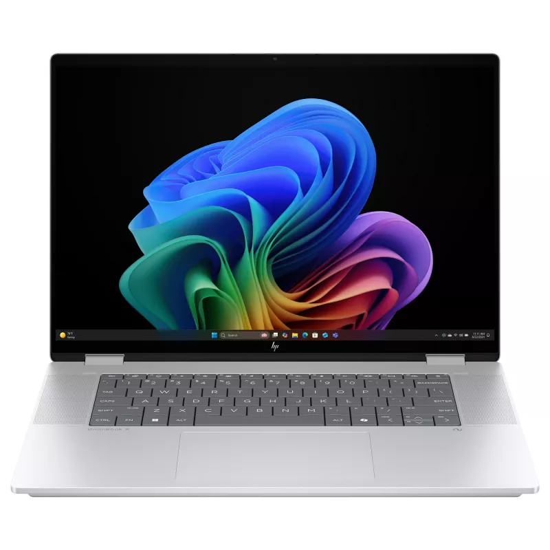 HP OmniBook X Flip Next Gen AI nešiojamas kompiuteris 16-as0054ng - sulankstomas dizainas - Intel Core Ultra 5 226V / 2.1 GHz - Win 11 Home - Arc Graphics 130V - 16 GB RAM - 512 GB SSD NVMe - 40,6 cm (16)