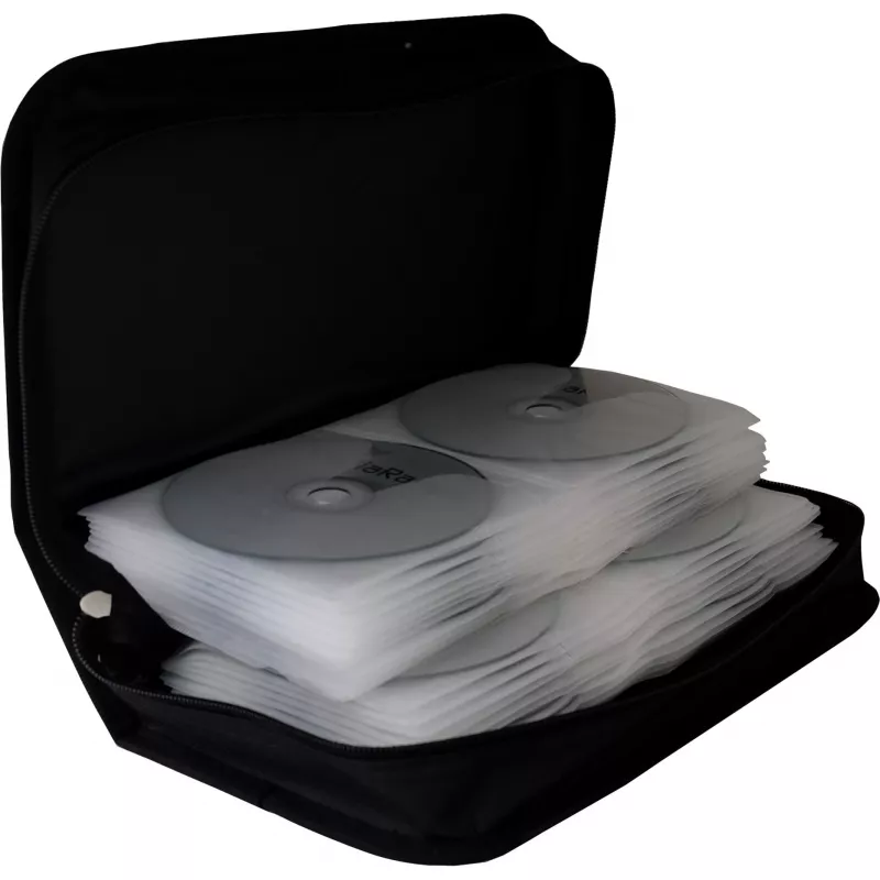 Dėklas diskams MediaRange BOX55 96 diskų Juoda