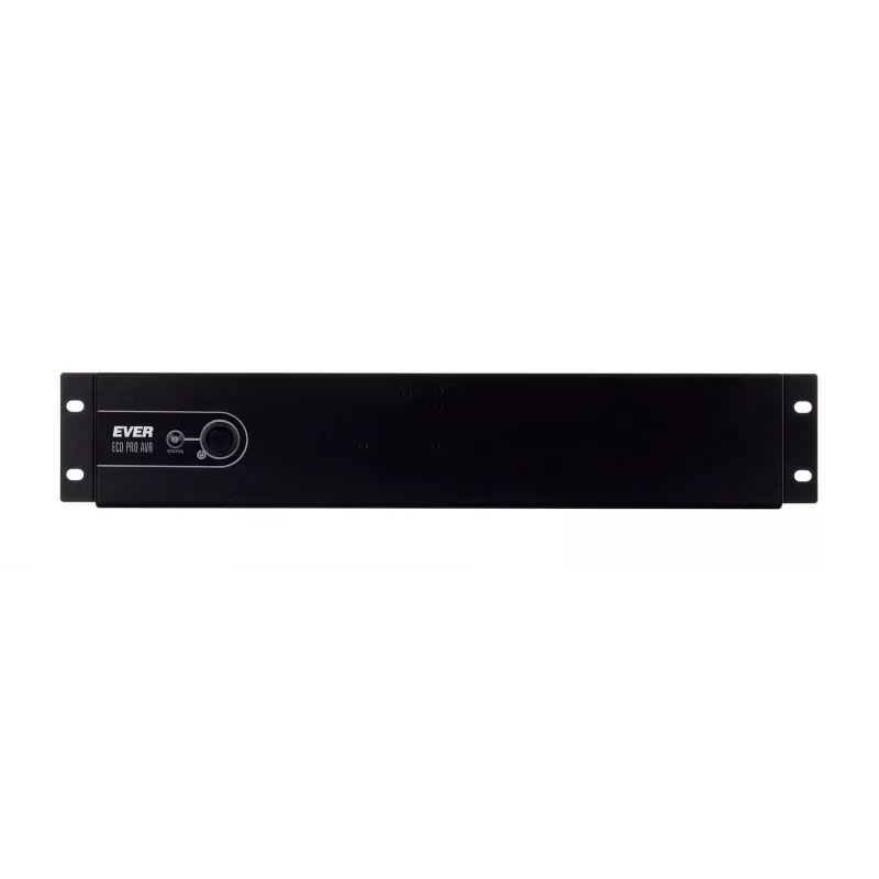Nepertraukiamo maitinimo šaltinis (UPS) EVER ECO Pro 1200 AVR CDS, 1.2 kVA (650 W), 2U, 3× C13, USB-B, AVR, VRLA 12 V 5 Ah ×2