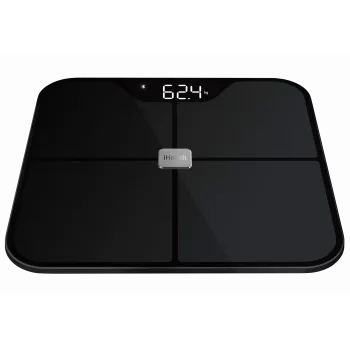 Kūno sudėties svarstyklės iHEALTH Nexus Pro HS2SPRO – belaidės, maks. svoris 181 kg, KMI matavimas, juodos spalvos