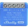 Išmanusis jungiklis Shelly 1 Mini Gen4 1P belaidis 110–240 V 50–60 Hz 1.2 W Bluetooth Wi‑Fi ZigBee 34×16×29 mm