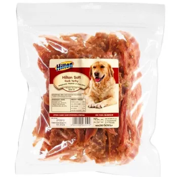 HILTON Soft Duck Jerky - Šunų skanėstas - 500 g