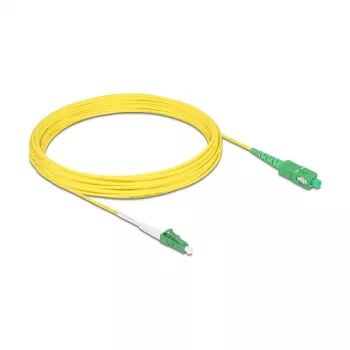 DeLOCK 83876 InfiniBand / šviesolaidinis kabelis 10 m LC SC geltonas