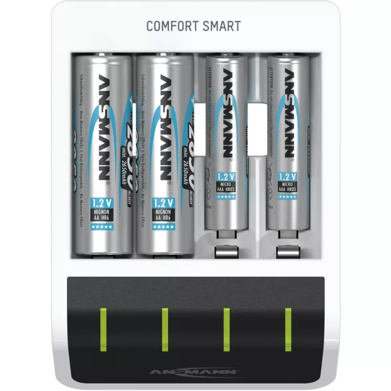 Baterijų įkroviklis Ansmann Comfort Smart Household USB