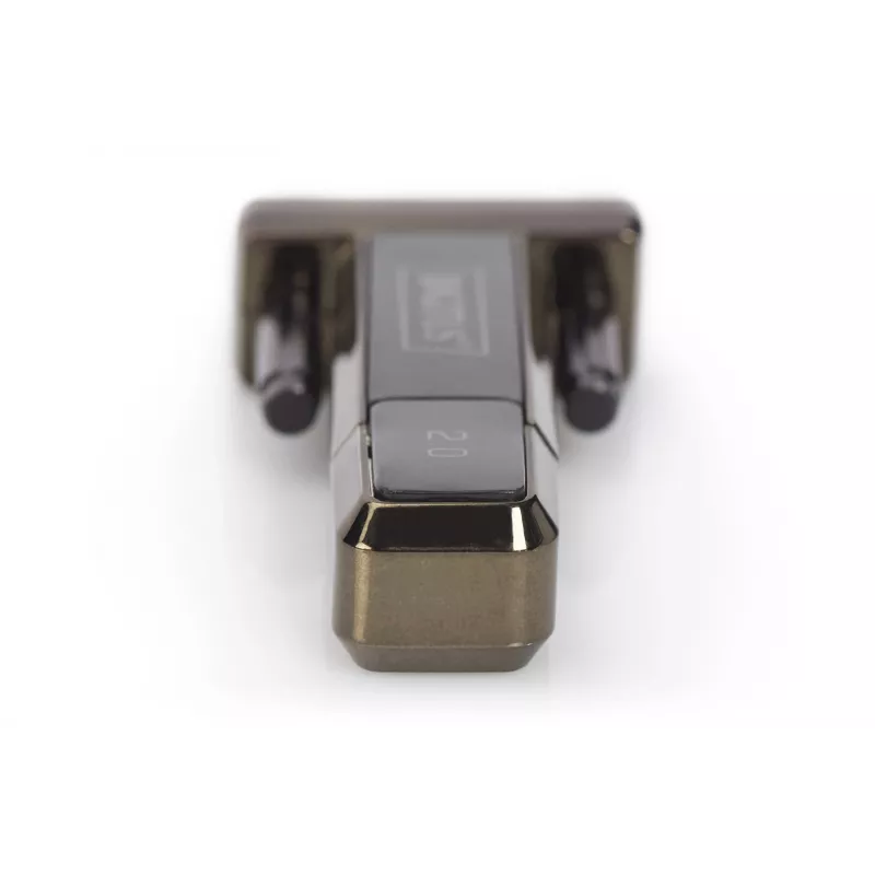 DIGITUS USB 2.0 į RS232 konverteris su DB9 kištuku ir 80 cm USB kabeliu, FTDI FT232RL mikroschema