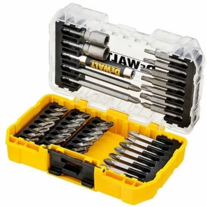 Antgalių rinkinys atsuktuvams DeWALT DT70702-QZ 40 vnt. Nerūdijantis plienas