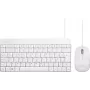 Perixx PERIDUO-212 klaviatūros ir pelės rinkinys, USB, vokiškas išdėstymas, balta (PERIDUO-212 DE W)