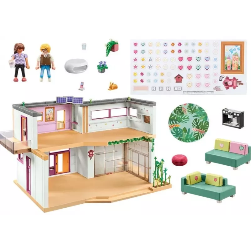 Figūrėlių rinkinys My Life 71607 Gyvenamasis namas su žiemos sodu