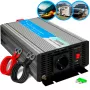 Įtampos keitiklis Extralink OPIP-1000W 12V 230V 1000W gryno sinuso
