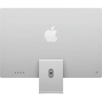 Apple iMac Z1E2 59,62 cm (23,5 inch) standartinis stiklas M4 8 branduolių CPU / 8 branduolių GPU / 16 branduolių N.E. 16 GB 256 GB SSD Gbit Eth MM MaKey DE sidabrinis