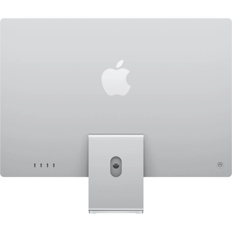Apple iMac Z1E2 59,62 cm (23,5 inch) standartinis stiklas M4 8 branduolių CPU / 8 branduolių GPU / 16 branduolių N.E. 16 GB 256 GB SSD Gbit Eth MM MaKey DE sidabrinis