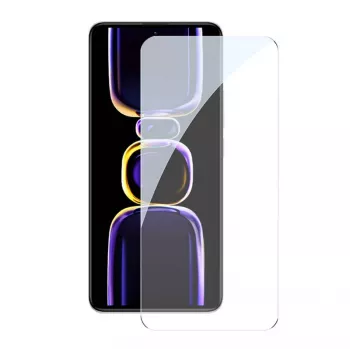 Grūdinto stiklo apsauginis stikliukas Baseus, skirtas Redmi K60 / K60 Pro, 0,3 mm storio
