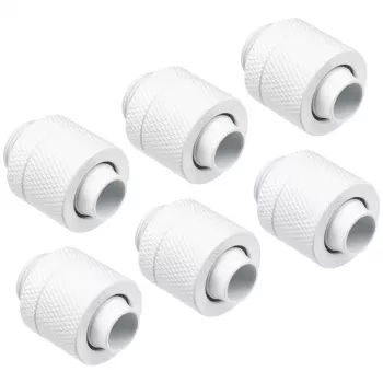 Alphacool 17624 jungtis balta žalvarinė 27 mm aukštis 20 mm skersmuo