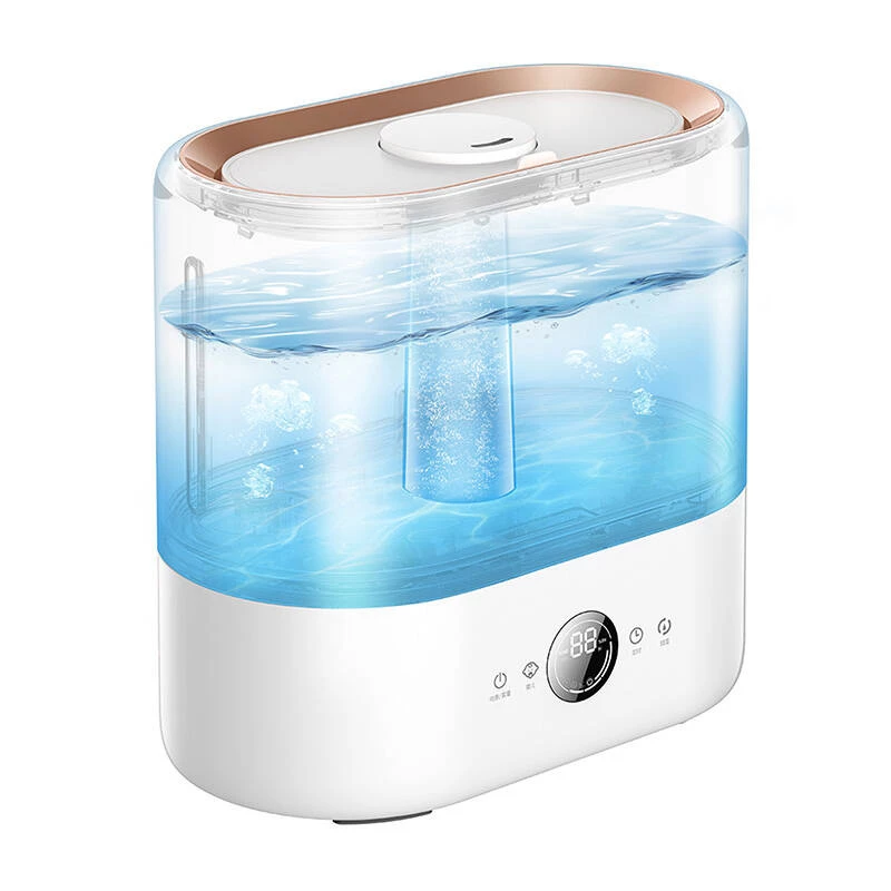 Oro drėkintuvas Deerma ST636W, 4,5 L bakas, 28 W, aukso/baltos spalvos, 277×156×270 mm