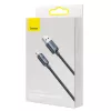 Baseus Crystal Shine laidas USB į Lightning, 2.4A, 1,2m (juodas)