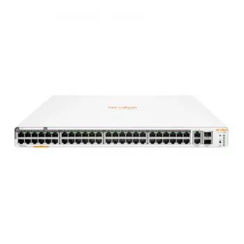 HPE Aruba Networking Instant On Switch 1960 48p Gigabit 40p PoE CL4 8p PoE CL6 2p 10GBT 2p SFP+ 600W