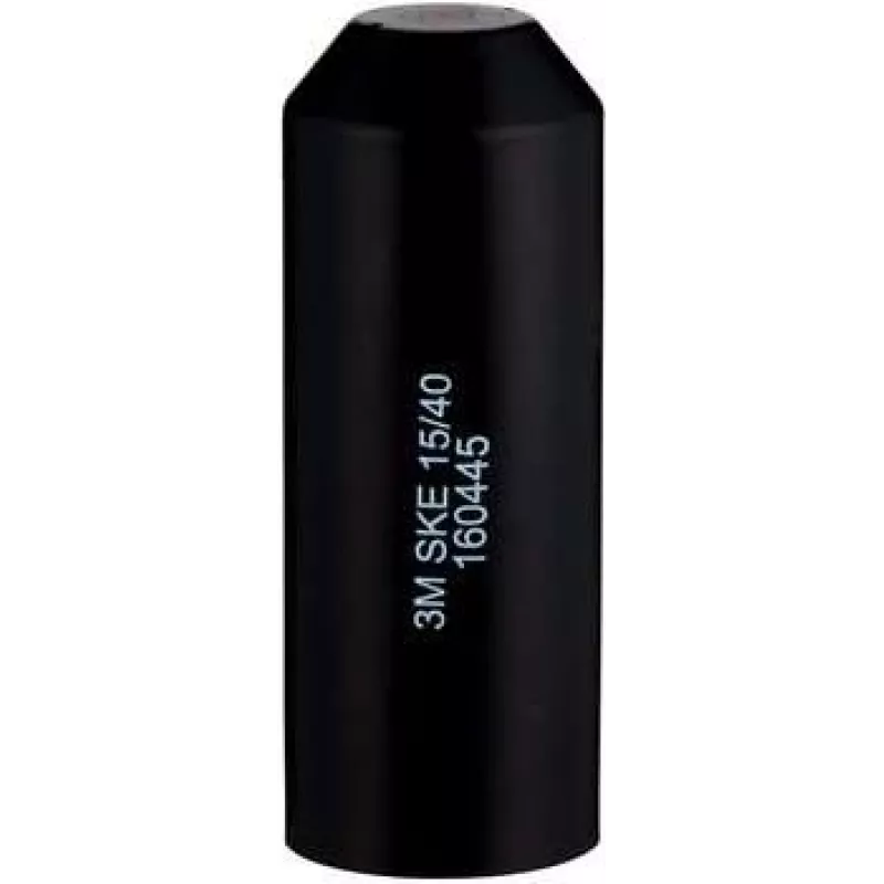 3M SKE 15/40 termosusitraukiantis vamzdelis, juodas, 9 cm, 4 cm, 1 vnt., 120 °C