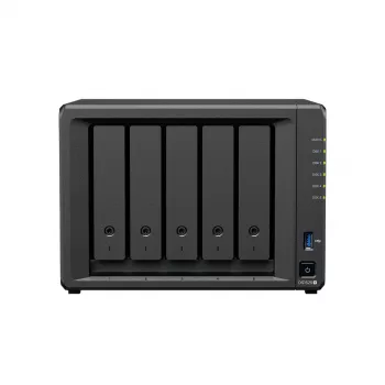 Synology DiskStation DS1525+ NAS / saugyklos serveris Ryzen Embedded V1500B 8 GB DDR4 0 TB Juoda