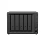 Synology DiskStation DS1525+ NAS / saugyklos serveris Ryzen Embedded V1500B 8 GB DDR4 0 TB Juoda