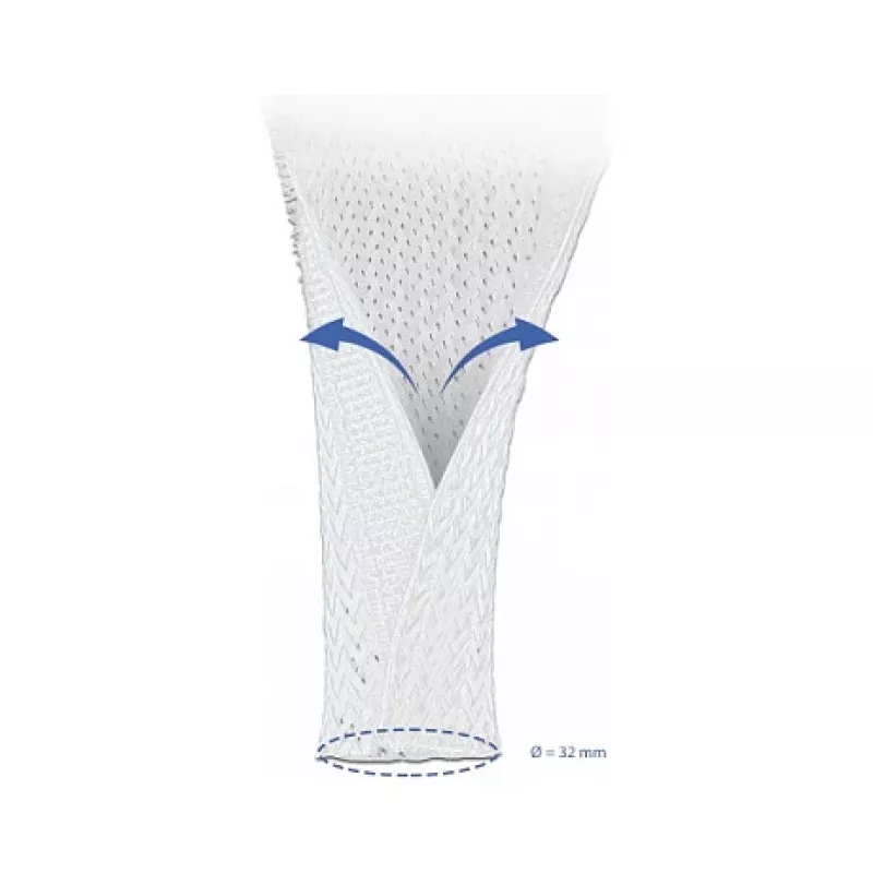 Pintas kabelių movimas DeLOCK 20820 10 m x 32 mm baltas