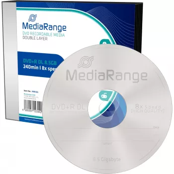 DVD+R DL MediaRange MR465 8.5 GB 5 vnt.