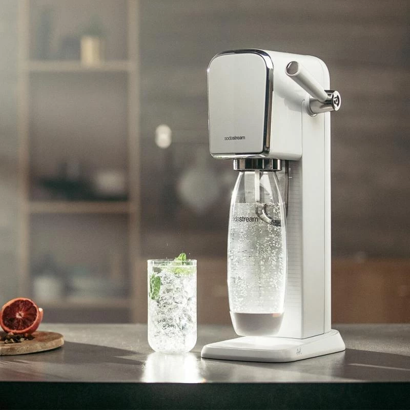 SodaStream Art gazuoto vandens aparatas baltas su 1 L PET buteliu (1013511310)