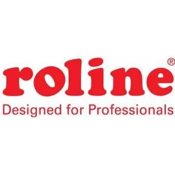 Roline Gold USB kabelis – USB A (vyriškas) į USB B (vyriškas) – USB 2.0 – 3 m – juodas, auksinis