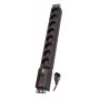 Lestar IEC maitinimo juosta, 8 lizdai, Rack 19 inch, 3m Lzrm 810 Bw G-a K. Cz 3,0m Iec32